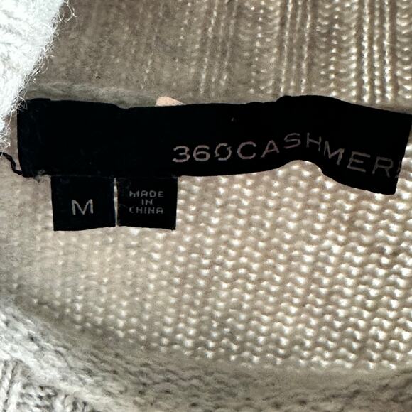 360 Cashmere Willa Tribal Southwestern Print Turtleneck Sweater - Picture 7 of 8